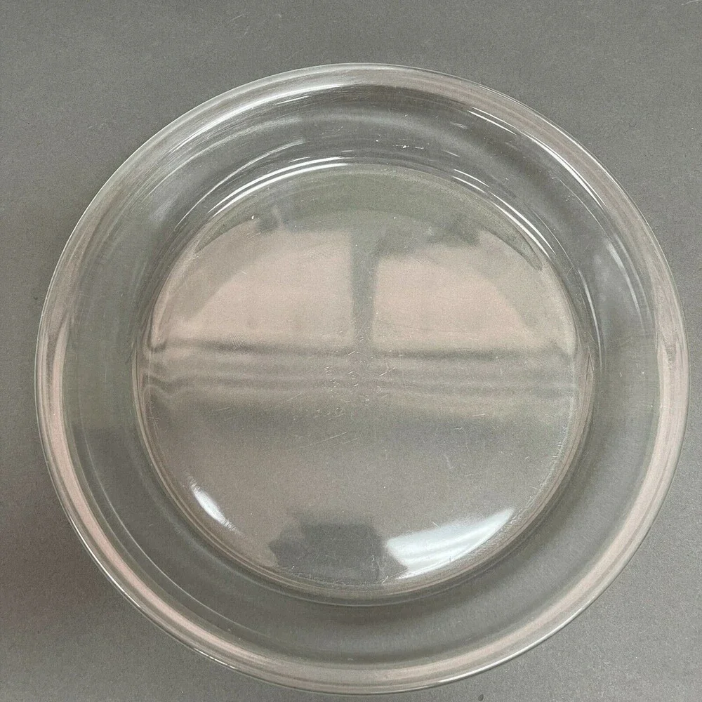 Pyrex 209 Clear Glass Pie Plates Dishes Baking 9‎ 7/8